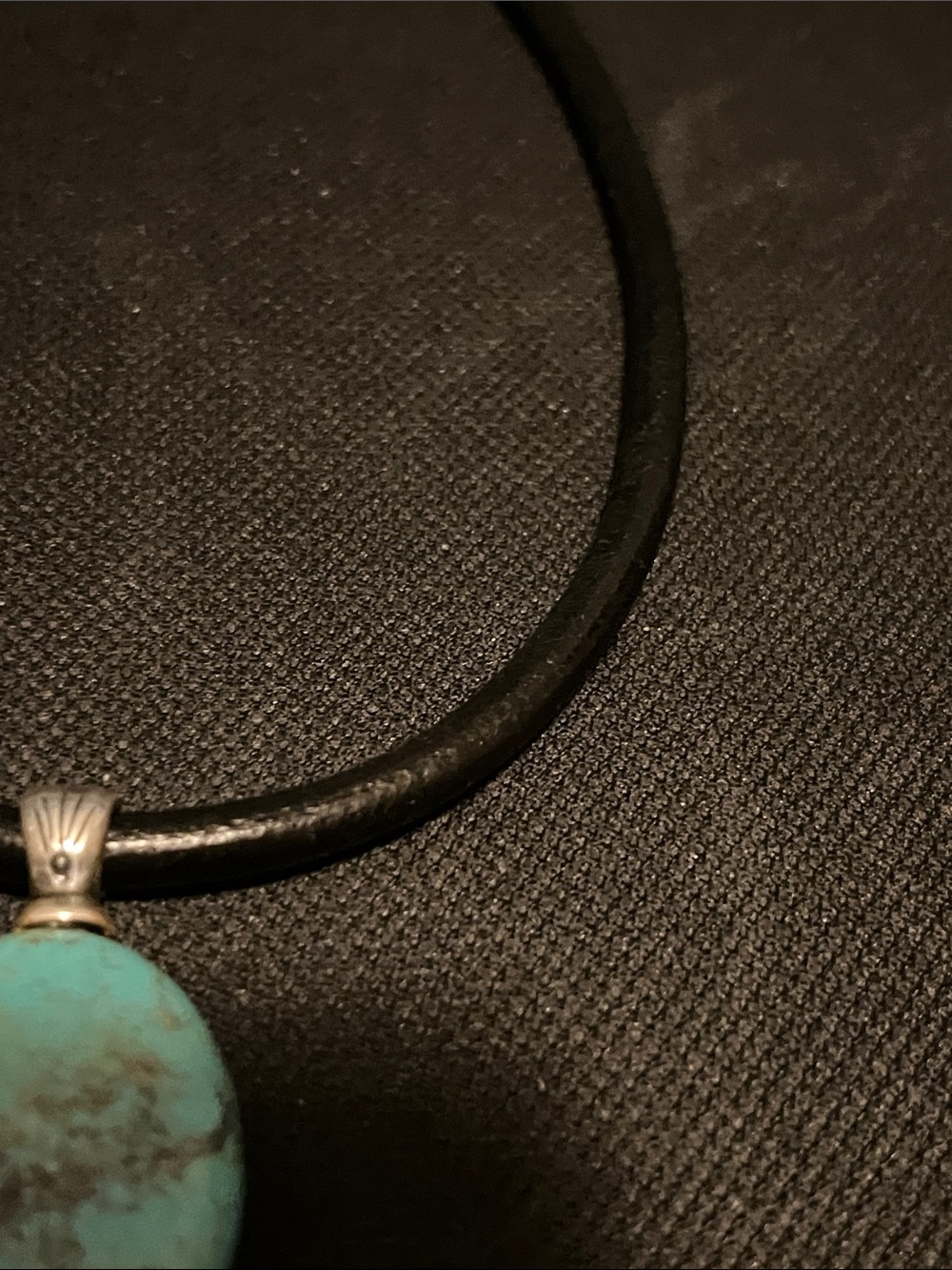 Silpada Turquoise Blue Oval Pendant Necklace - Picture 8 of 16